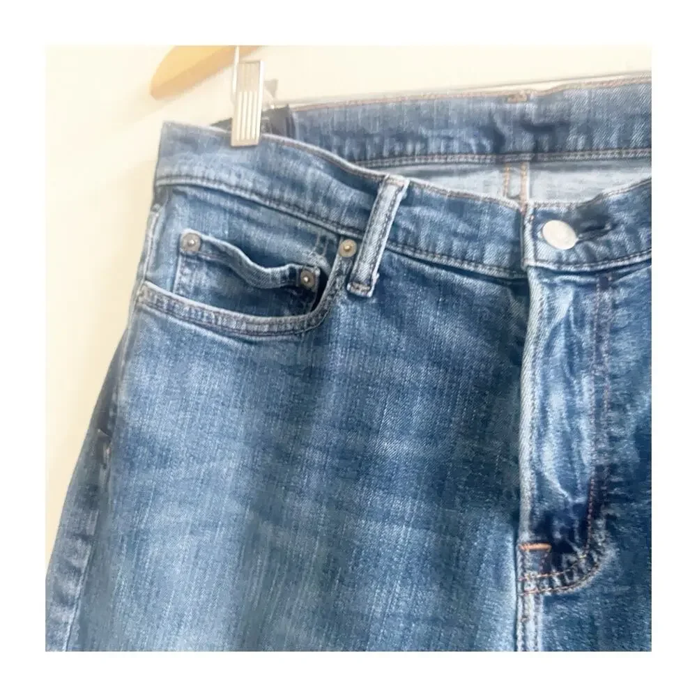 Abercrombie & Fitch Rustin Athletic Skinny Jeans Men’s 33x32 Blue Stretch Denim